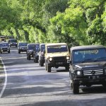 Touring MJI Peduli Pengungsi Gunung Agung di Pulau para Dewa